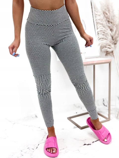 Legginsy sportowe damskie WYSOKI STAN L/XL Legginsy sportowe damskie WYSOKI STAN L/XL