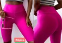 LEGGINSY KOLARKI GETRY KRYJĄCE SPODENKI BAMBUS M/L