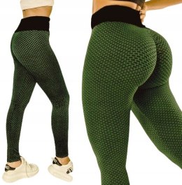 LEGGINSY PUSH UP MARSZCZENIE WYGODNE KOLORY M/L