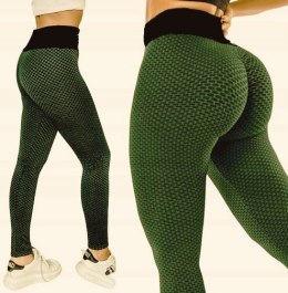 LEGGINSY PUSH UP MARSZCZENIE WYGODNE KOLORY M/L