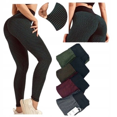 LEGGINSY PUSH UP MARSZCZENIE WYGODNE KOLORY M/L LEGGINSY PUSH UP MARSZCZENIE WYGODNE KOLORY M/L