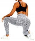 Legginsy KARBOWANE damskie antycellulitowe KOLORY