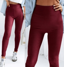 Legginsy PRĄŻEK BAMBUSOWE WYSOKI STAN