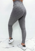 Legginsy PRAŻKOWANE z Wysokim Stanem PUSH UP