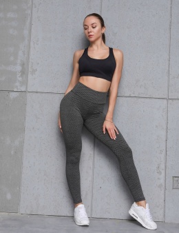 Legginsy sportowe damskie WYSOKI STAN PUSH UP